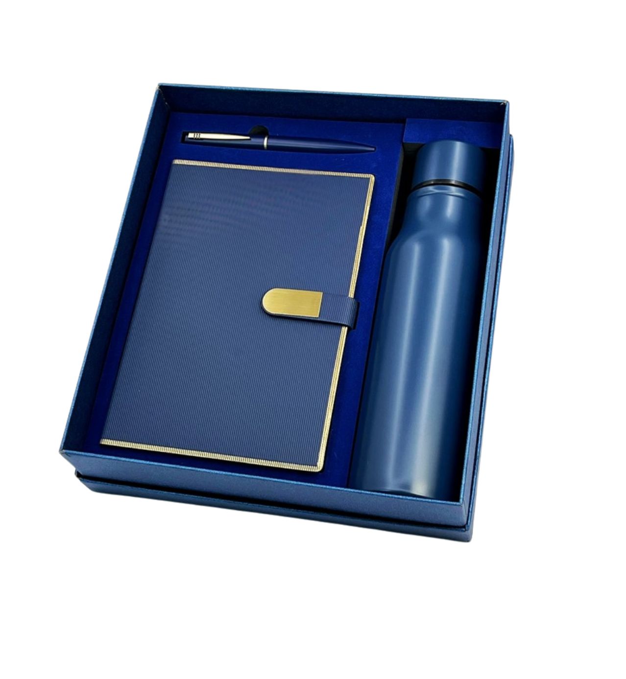 Premium Notebook Metal Pen Stainless Steel Bottle750 ML TLX-SET-319