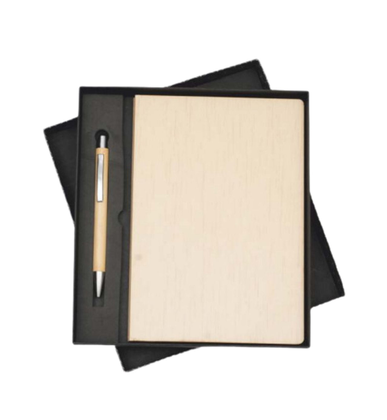 Wooden Notebook with Wood Pen TLX-SET-214