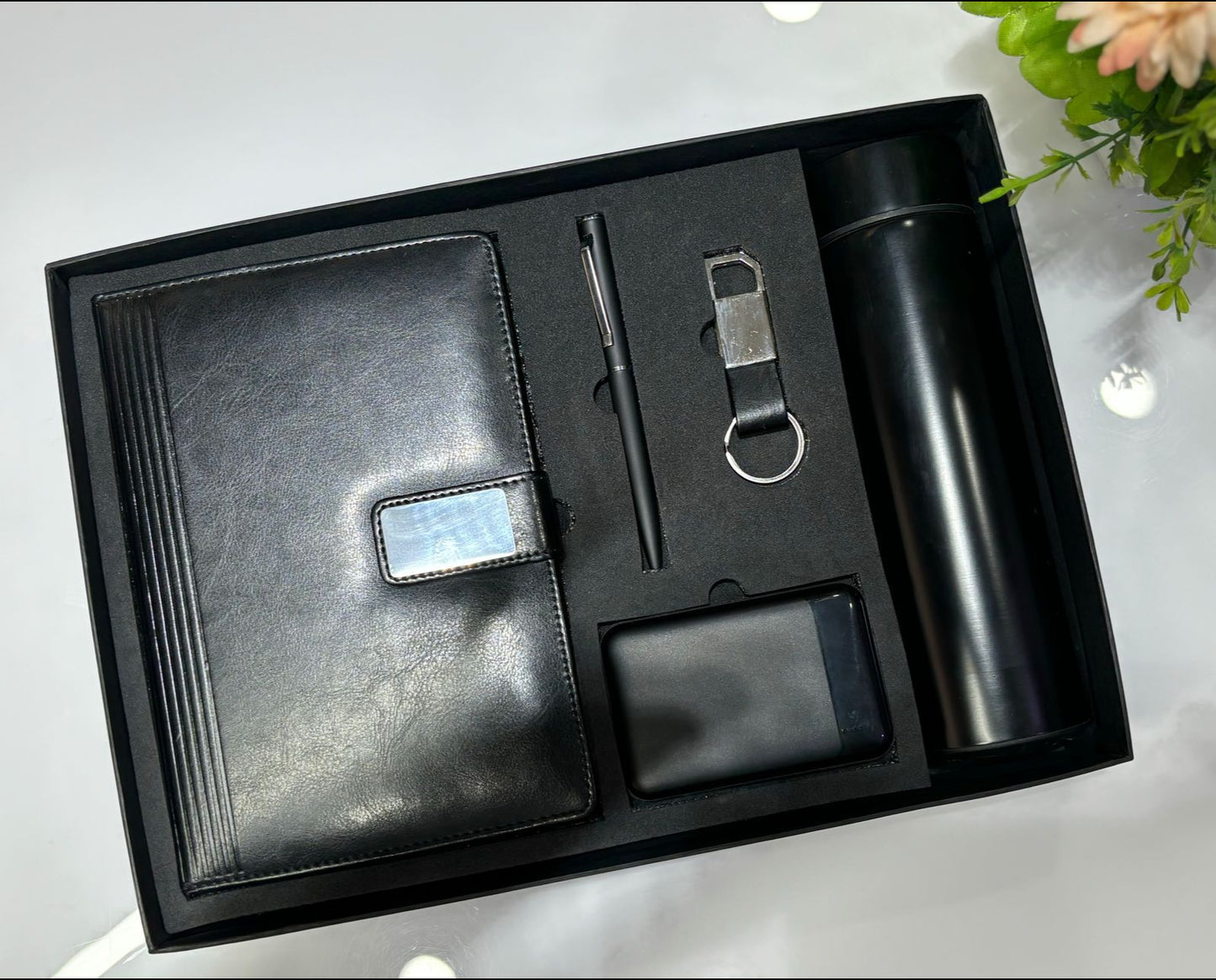 Corporate Prestige Pack Gift Set With Power Bank - TLX-SET-P501