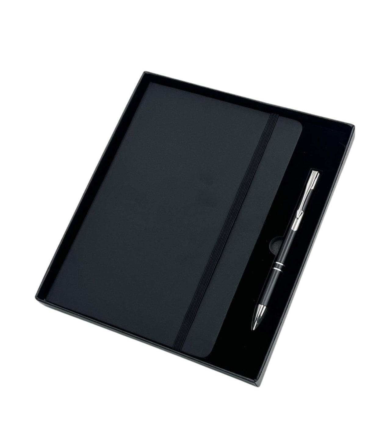 2 in 1 Set Elastic Note Book - Metal Pen TLX-SET-206