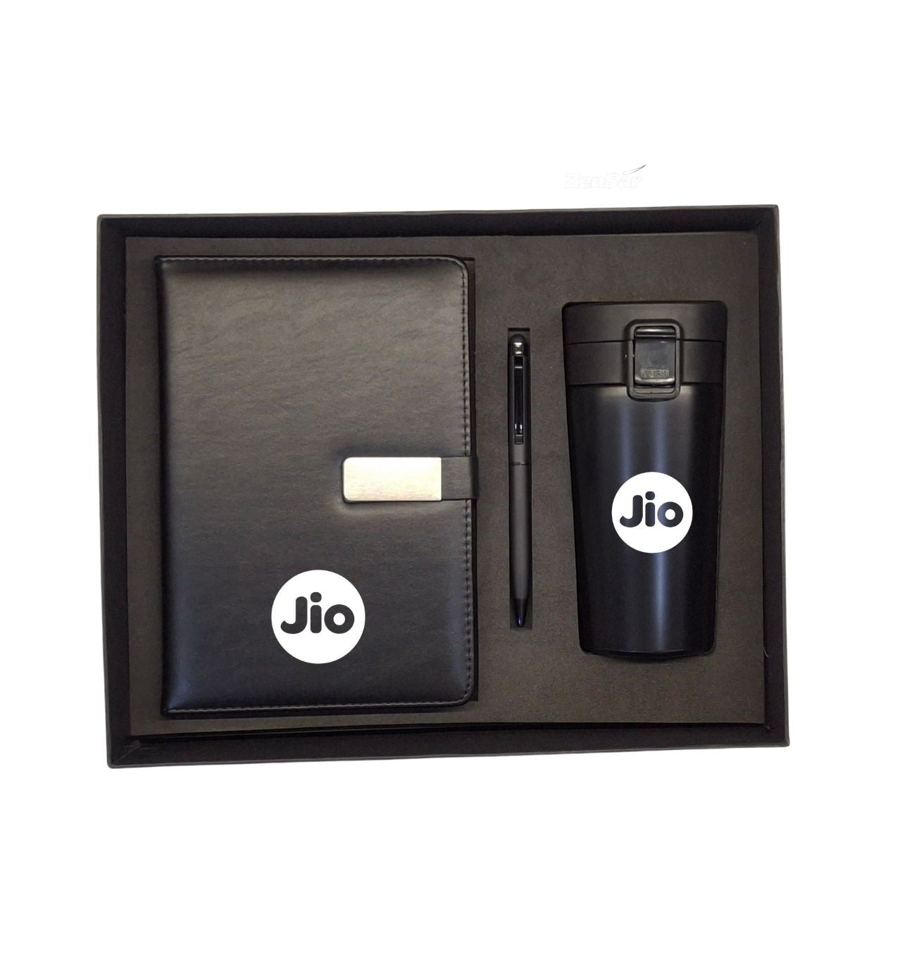 3 in 1 Gift Set  Leather Notebook +  Metal Pen + Tumbler  TLX-SET 30