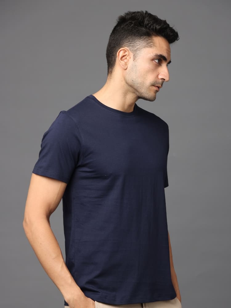 Premium  Round Neck T-Shirts With 7 Colors Options