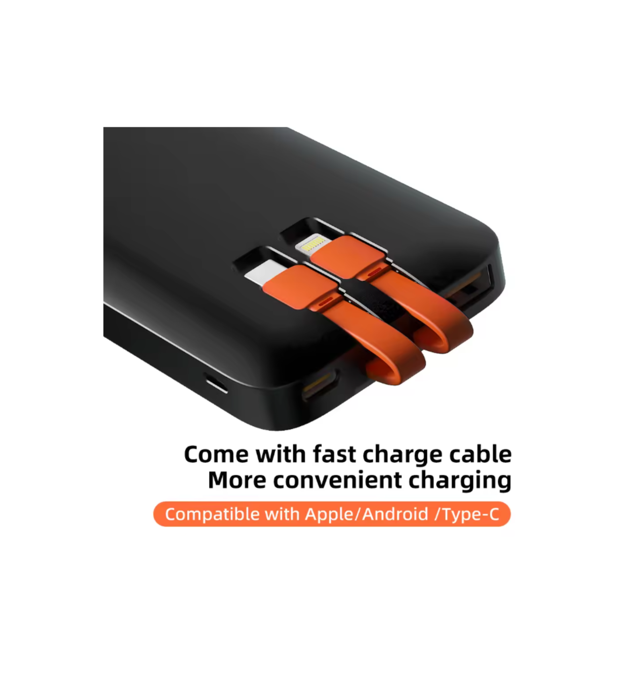 Multi Colored LED Glow Logo Power Bank 10000 mAh TLX-PB-06