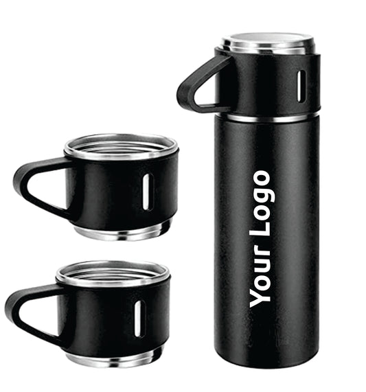 Vacuum Flask Set With 3 Cup -TLX-Flask-1002