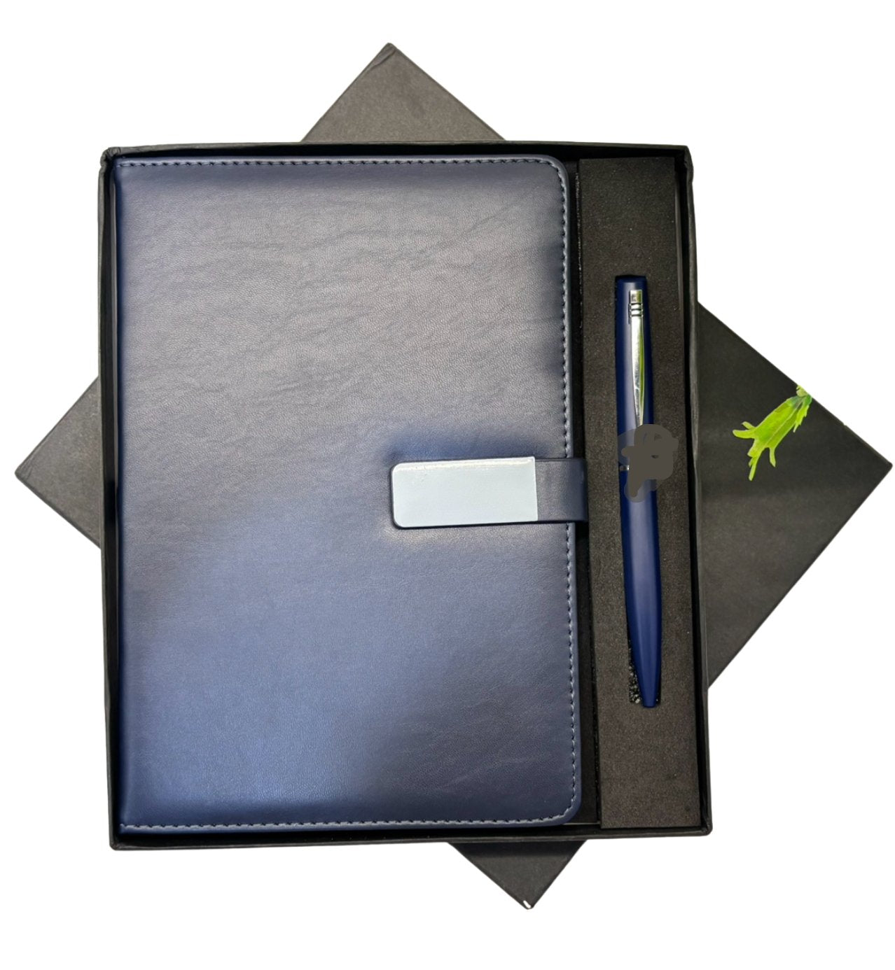 Neo Gift Set 2 in 1 - Premium Leather Notebook & Metal Pen ...
