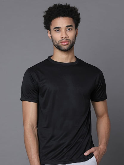 Mobi Tee  Round Neck T-Shirts With 8 Colors Options