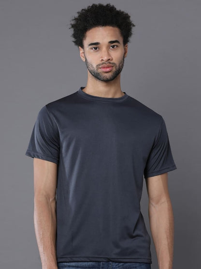 Mobi Tee  Round Neck T-Shirts With 8 Colors Options