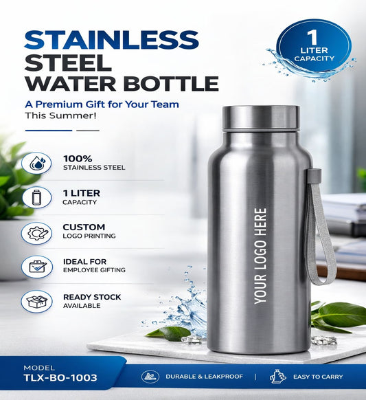 Stainless Steel Water Bottle 1000 ML TLX-