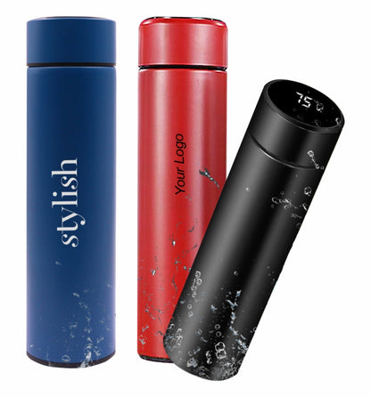 Temperature Bottle Black Blue Red White 500 ML