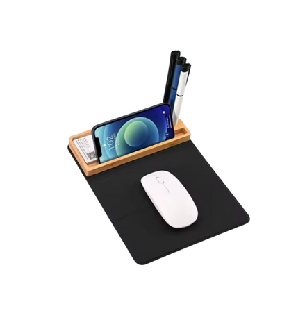 4-in-1 Wireless Charger With Mouse Pad  and Glow Logo TLX-004