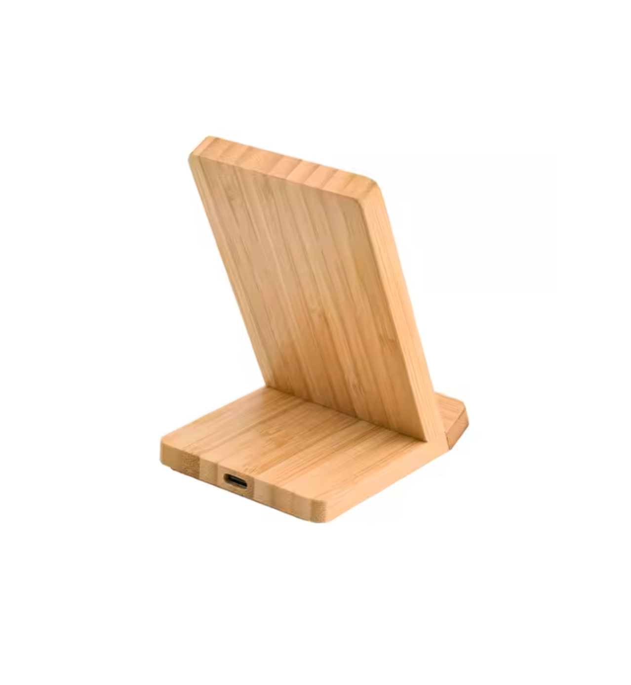 Eco Friendly Phone Stand With Wireless Charger With Glow Logo TLX-003